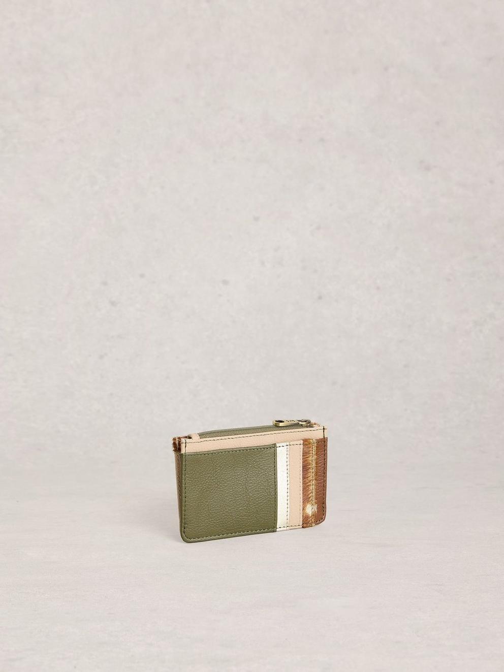 Celia Card Holder in NAT MLT - FLAT BACK