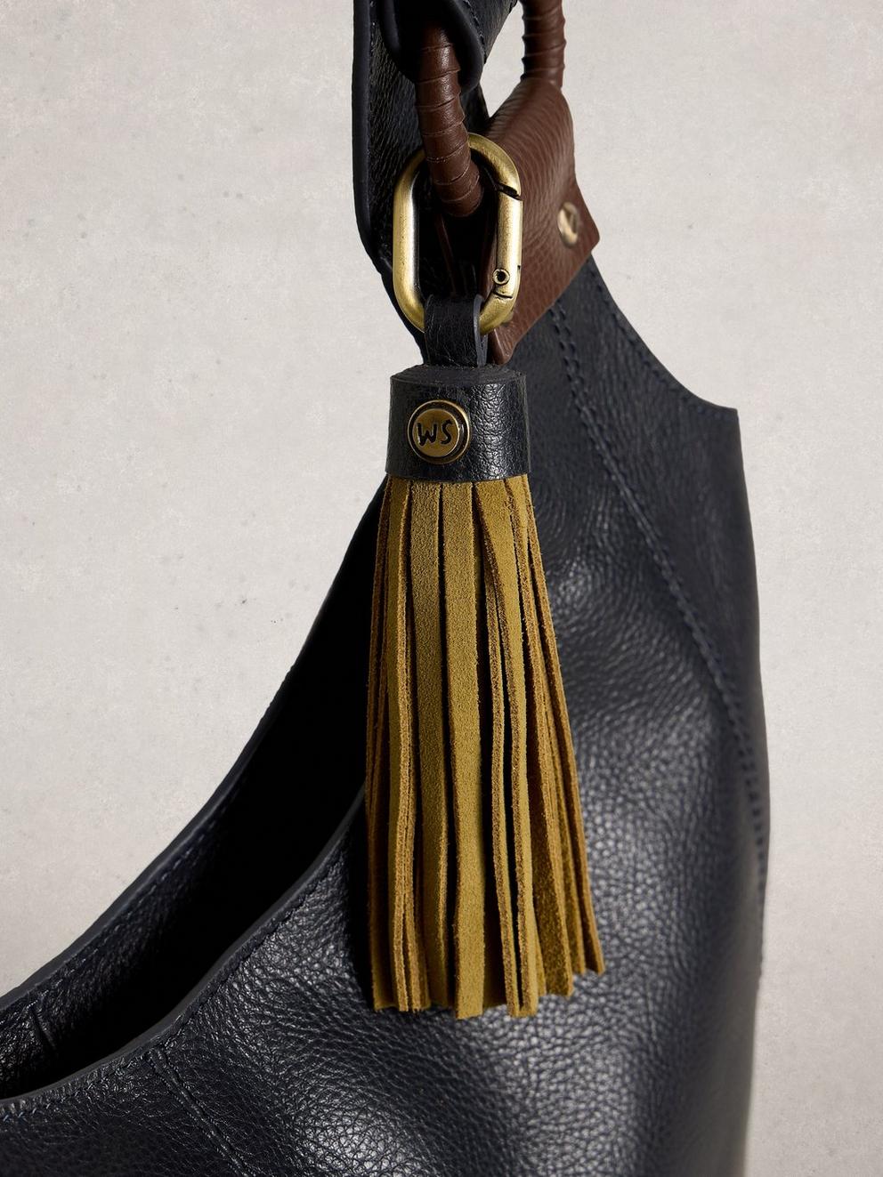 Tassel Bag Keyring in MID CHART - FLAT BACK