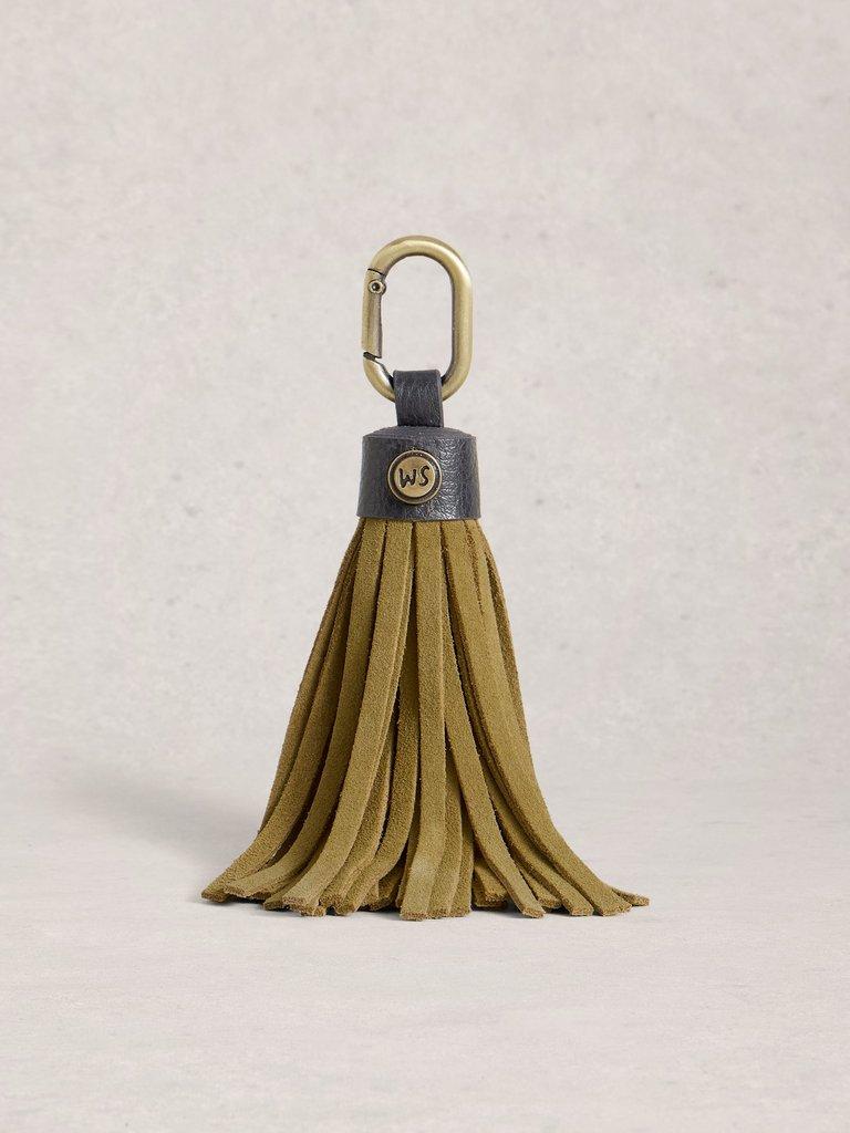 Tassel Bag Keyring in MID CHART - FLAT FRONT