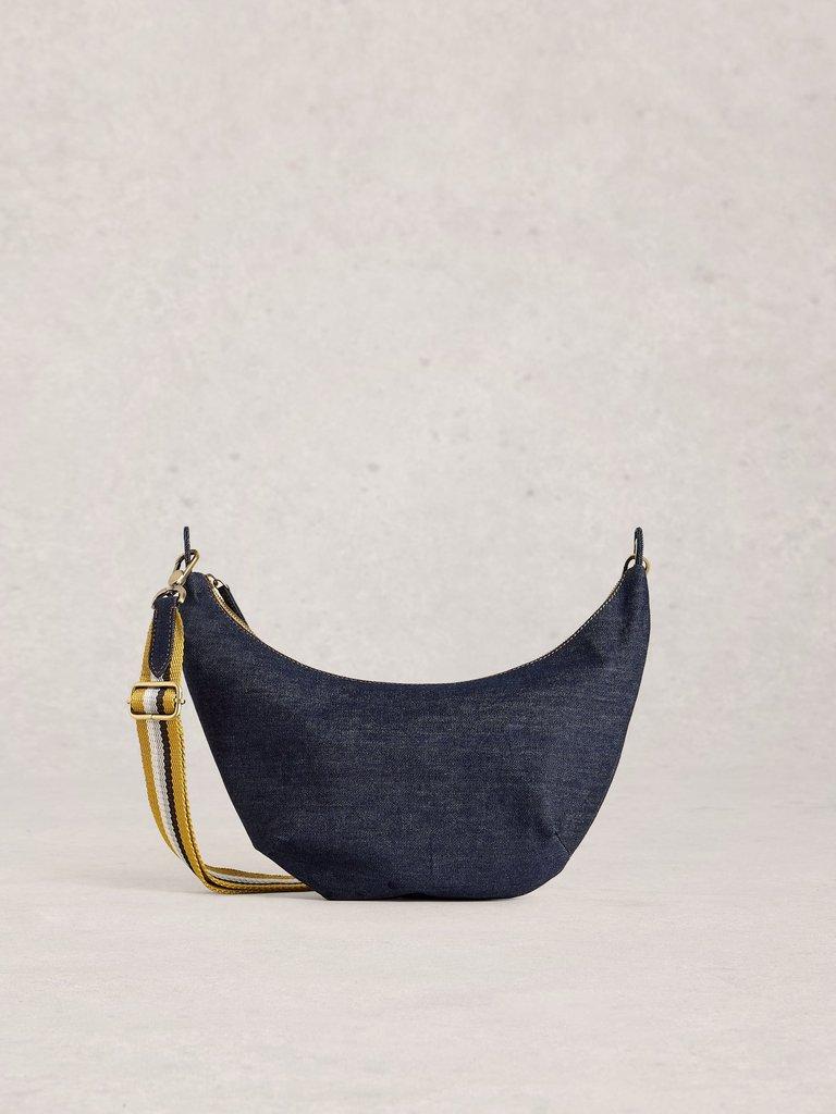 Natalie Denim Crossbody Bag in DK DENIM - LIFESTYLE