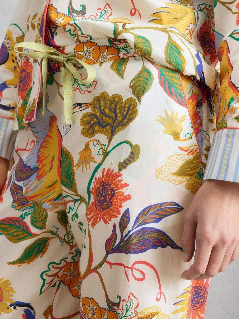 Nina Lightweight PJ Bottom in IVORY PR - MODEL DETAIL