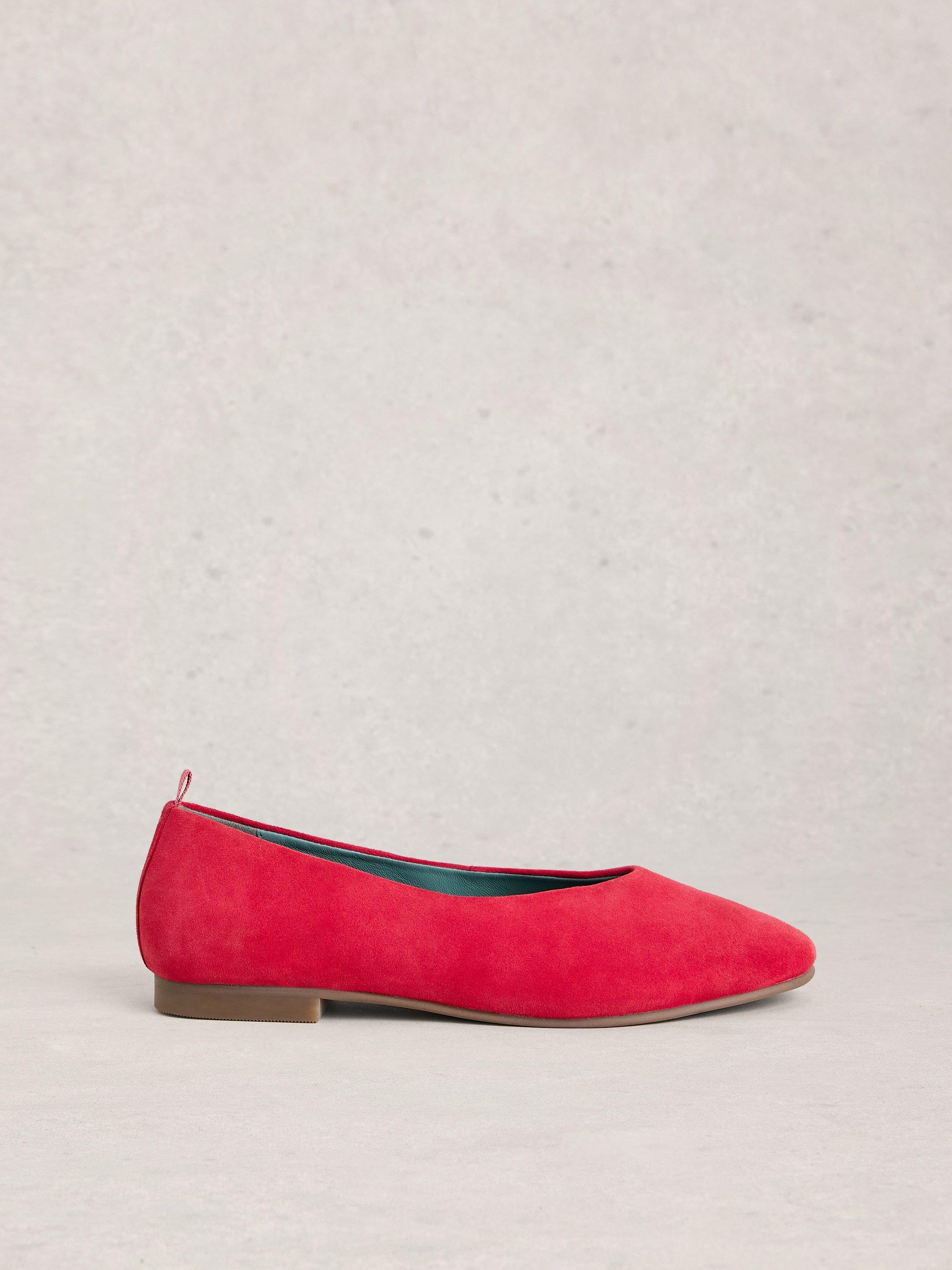 Cheri Suede Ballerina