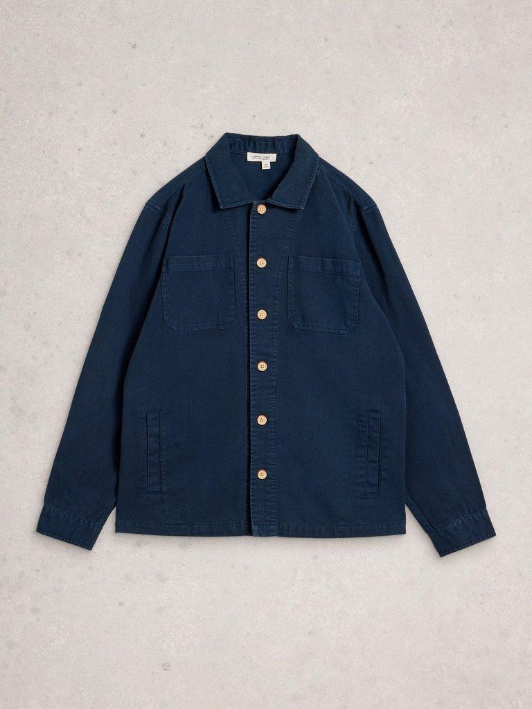 Norfolk Workwear Jacket in DARK NAVY - FLAT FRONT