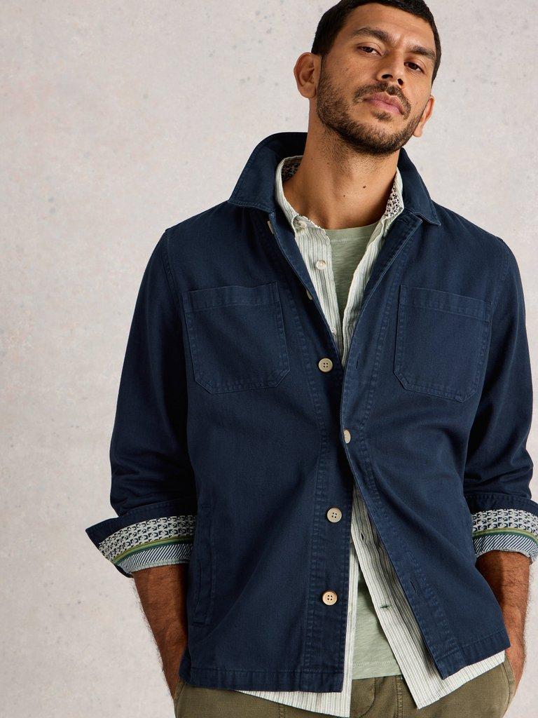 Norfolk Workwear Jacket in DARK NAVY - LIFESTYLE