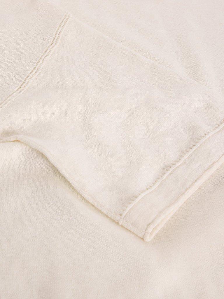 KATE TOP in NAT WHITE - FLAT DETAIL