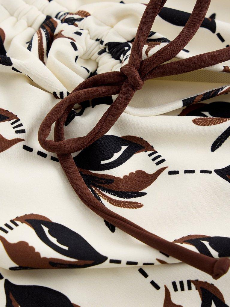 Tina Bikini Bottoms in IVORY PR - FLAT DETAIL