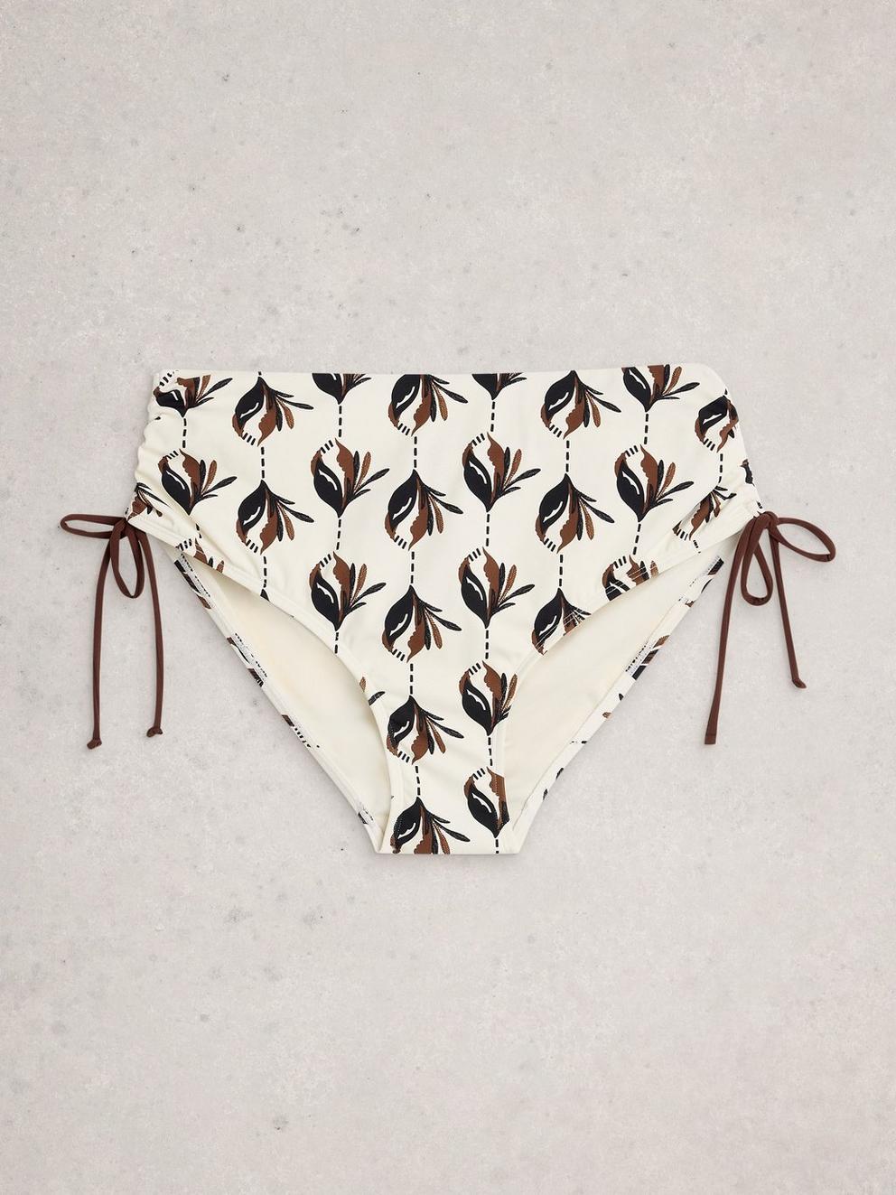 Tina Bikini Bottoms in IVORY PR - FLAT FRONT