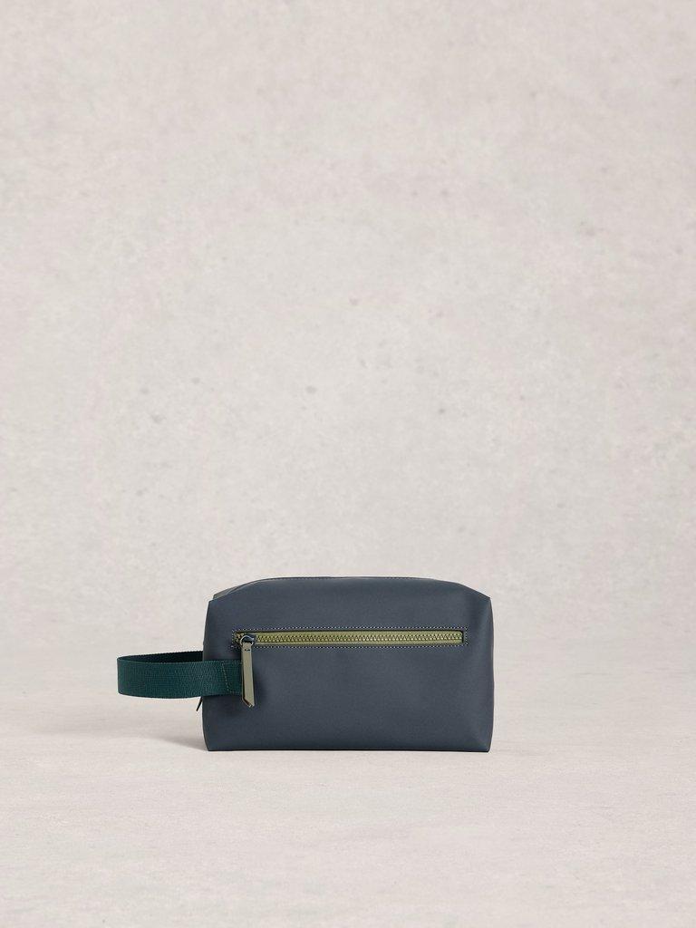 Alex Rubberised Washbag in DARK NAVY - LIFESTYLE