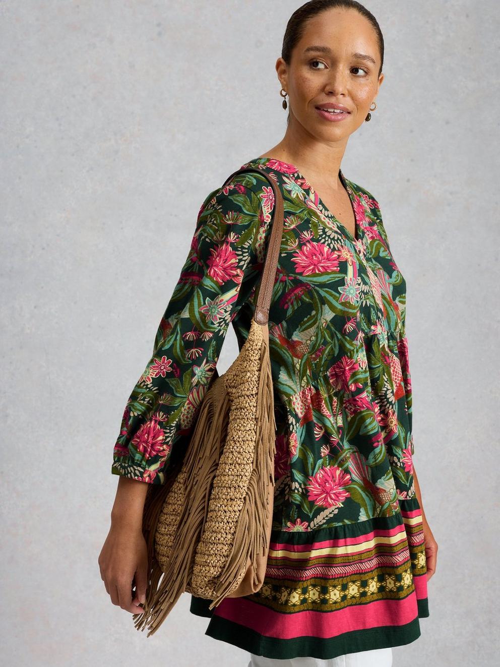 MARTA TUNIC in GREEN PR - LIFESTYLE