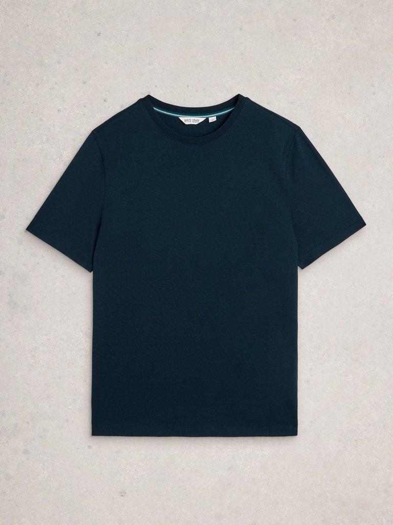 Skipton Smart Tee in DARK NAVY - FLAT FRONT