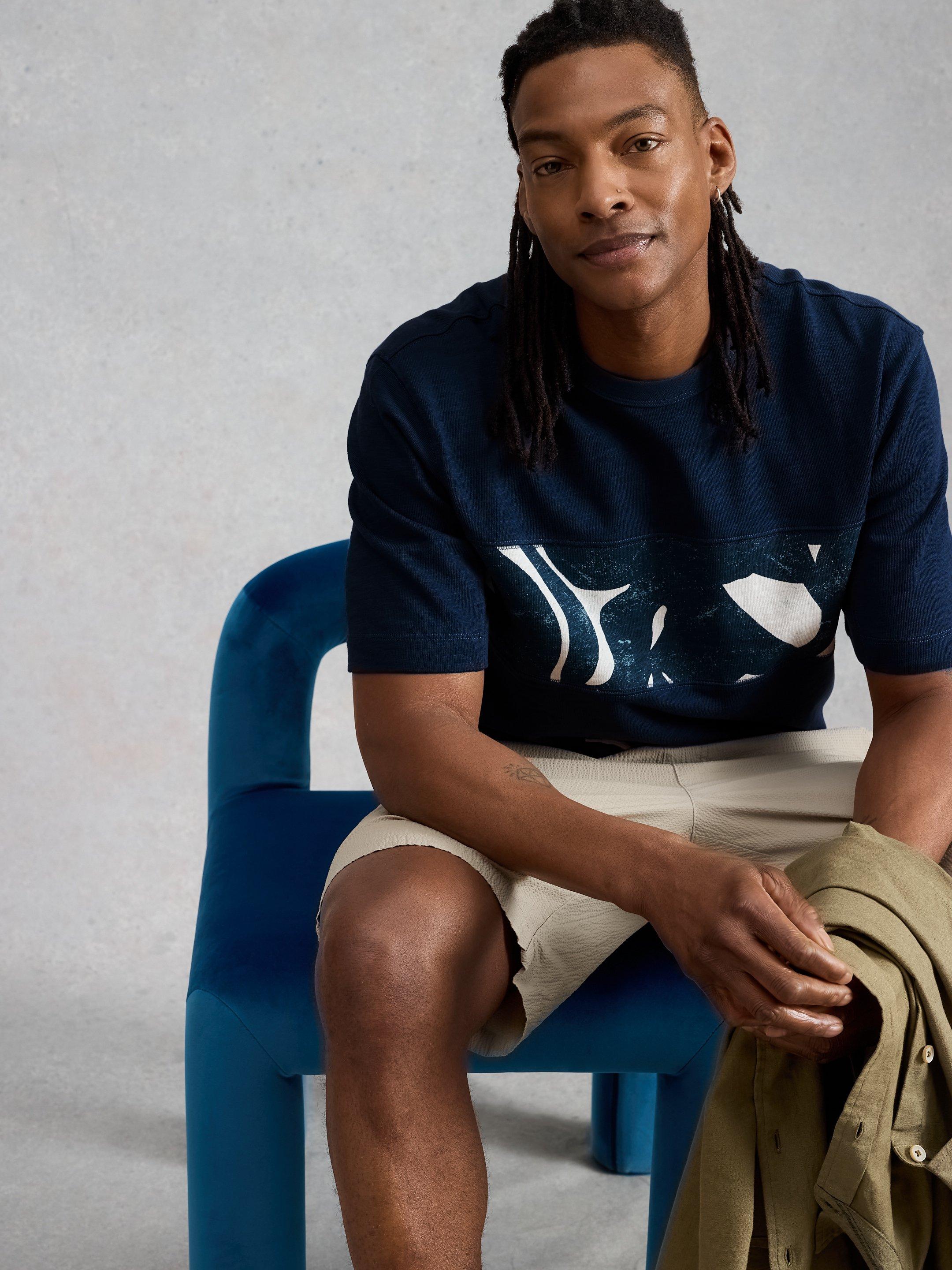 Harrington Abstract Stripe Tee