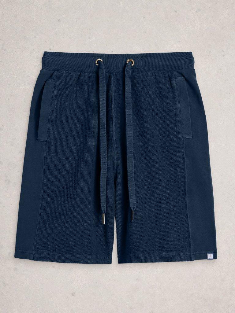 Sidmouth Sweat Short in DARK NAVY - FLAT FRONT