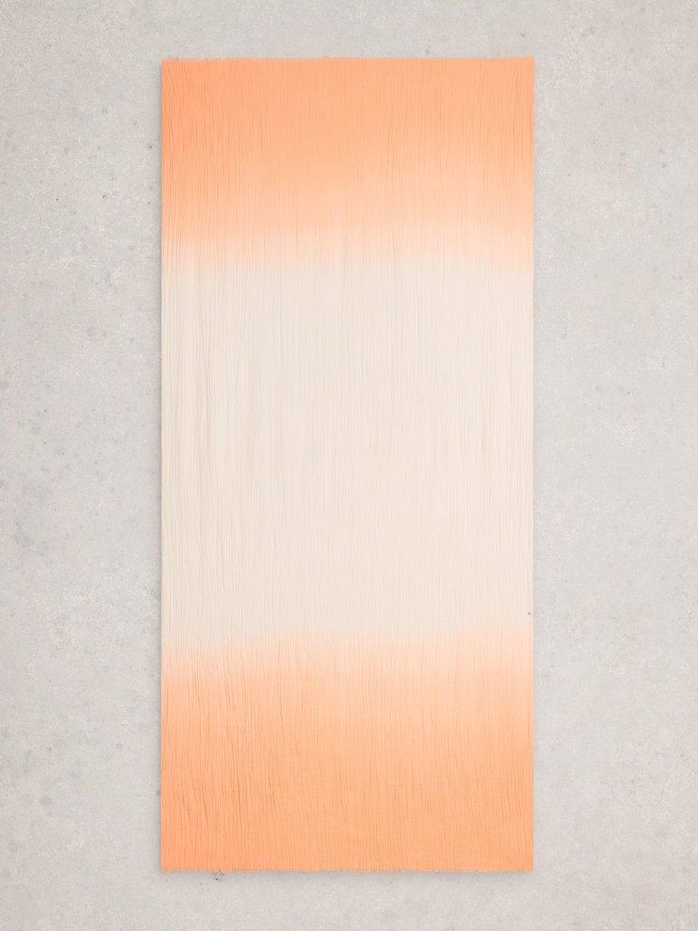 Jessie Plain Scarf in ORANGE MLT - FLAT BACK