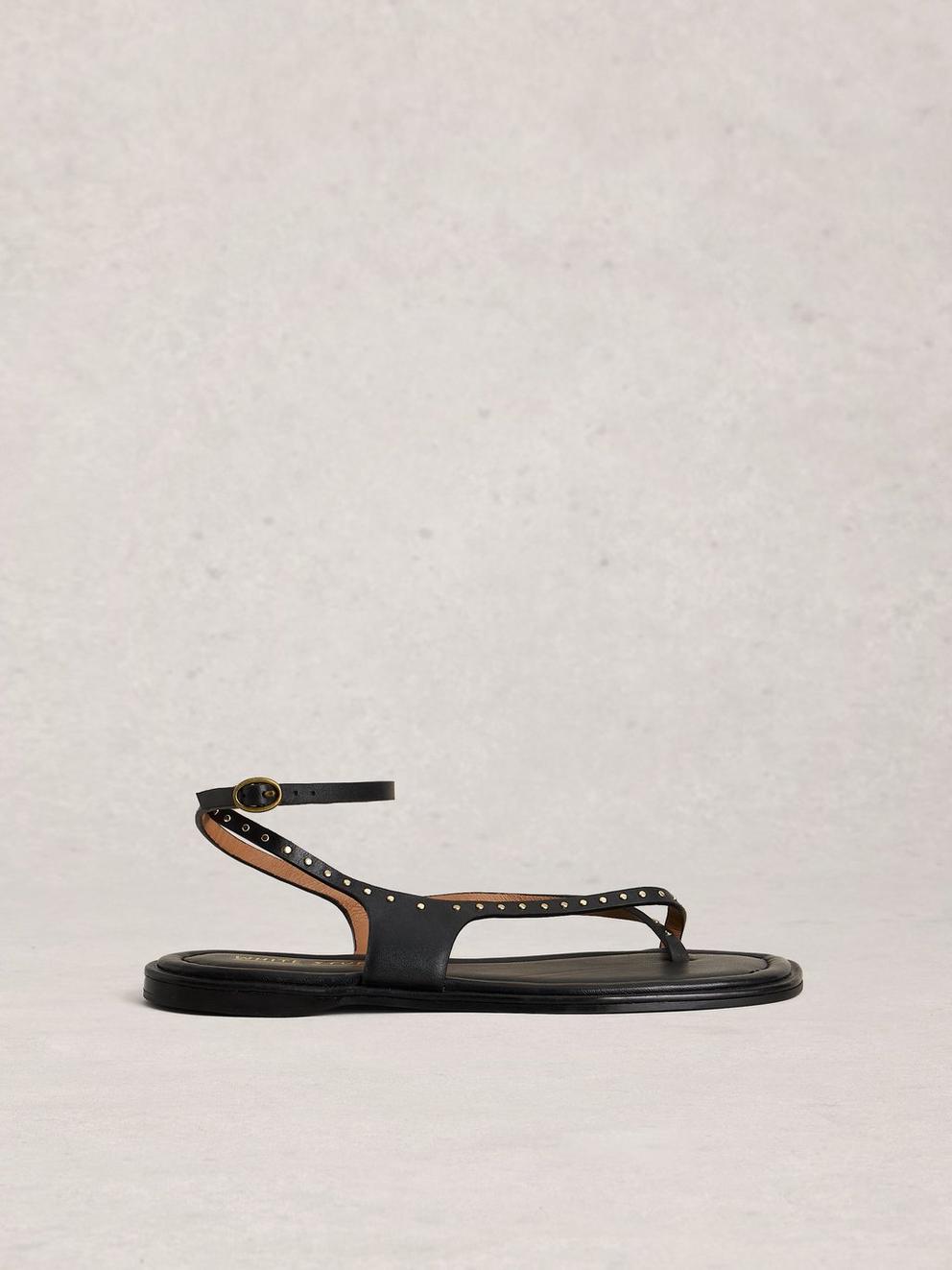 Barely There Sandal in PURE BLK - LIFESTYLE