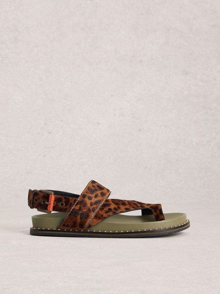 Taylor Footbed Sandal in BROWN MLT - LIFESTYLE