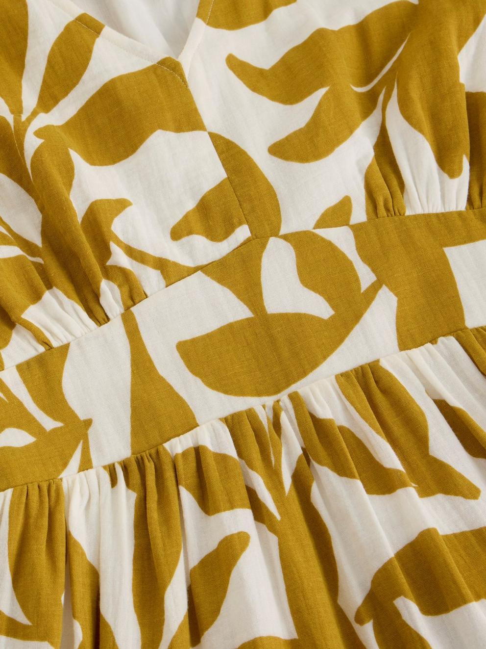 Jolene Dress in CHART PR - FLAT DETAIL