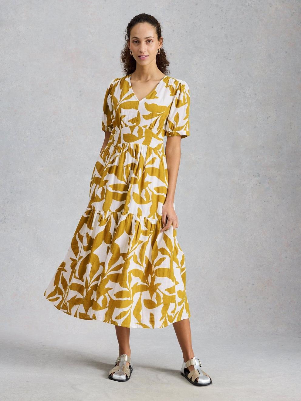 Jolene Dress in CHART PR - LIFESTYLE