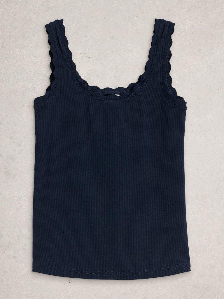 PIPER VEST in FR NAVY - FLAT FRONT