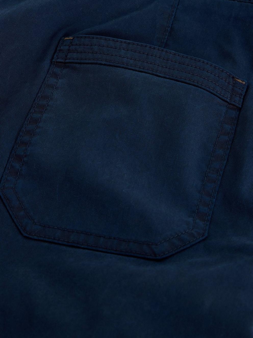 Gabby Combat Short in DARK NAVY - FLAT DETAIL