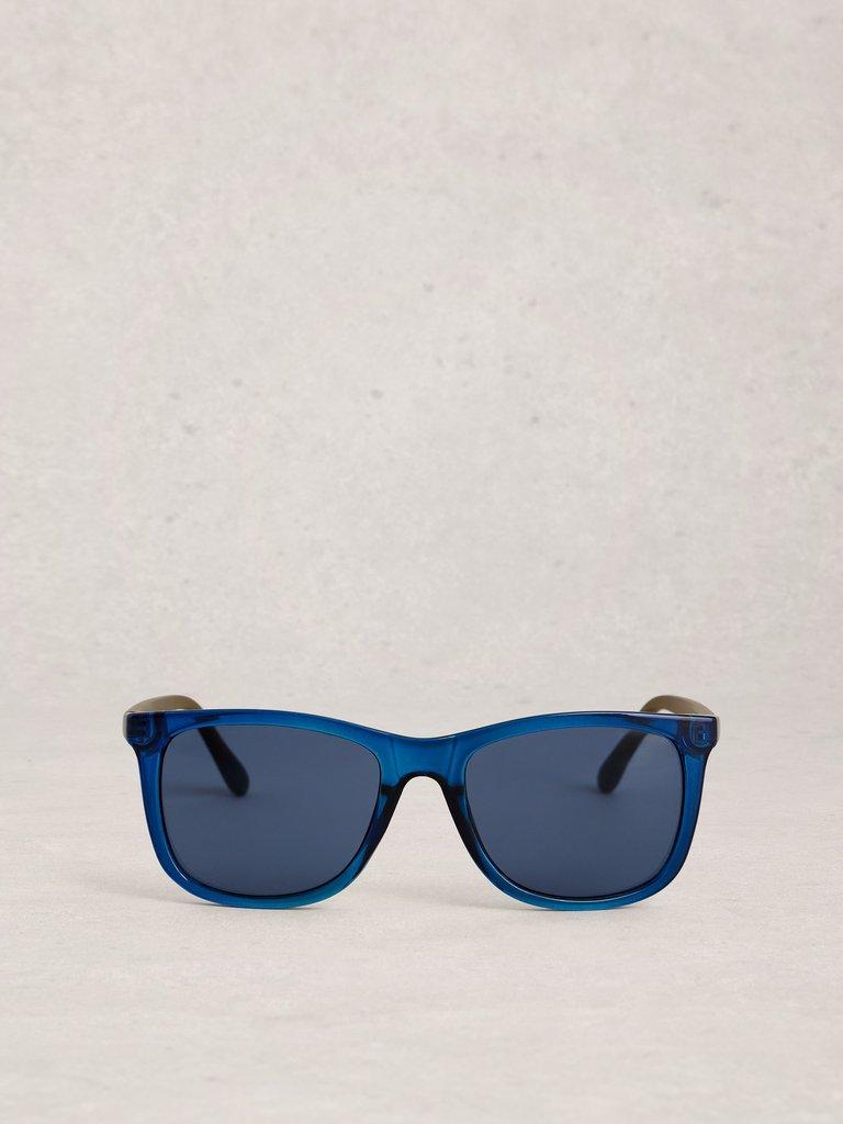 Wayfarer Sunglasses in MID BLUE - FLAT BACK
