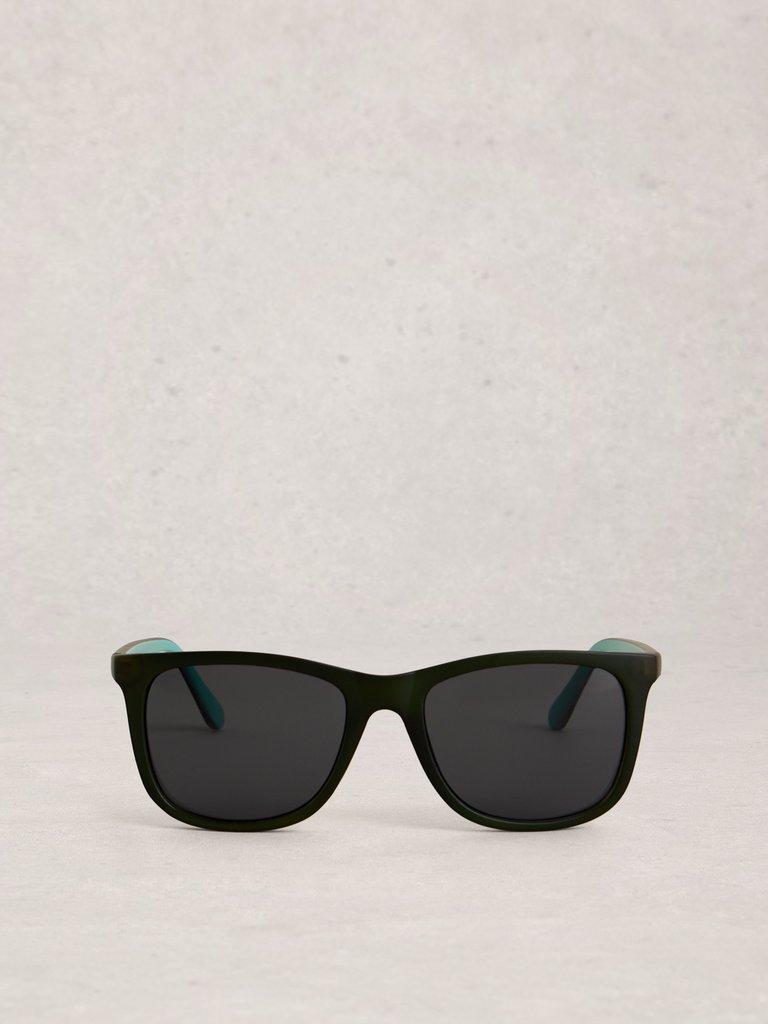 Wayfarer Sunglasses in PURE BLK - FLAT BACK