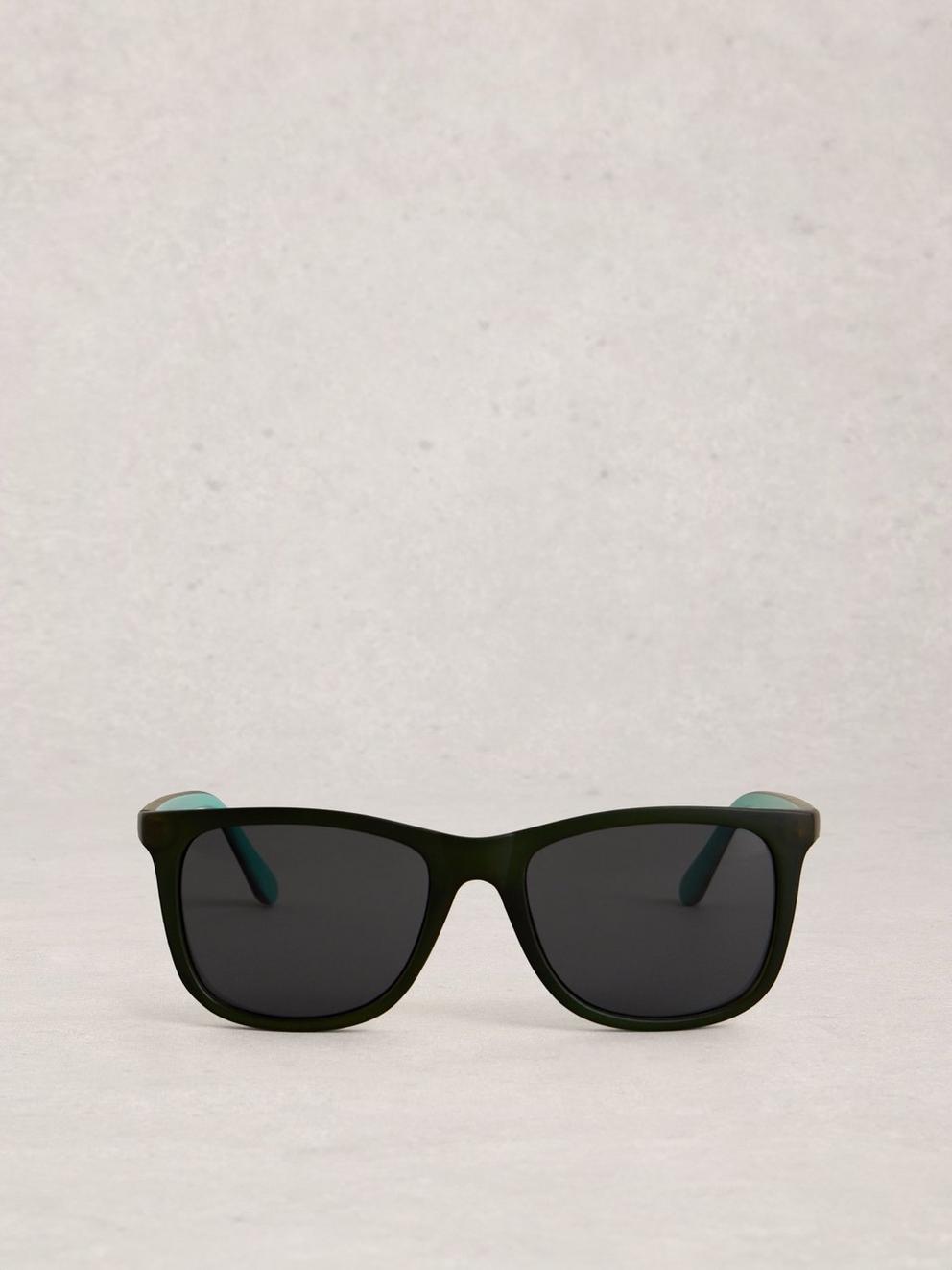 Wayfarer Sunglasses in PURE BLK - FLAT BACK