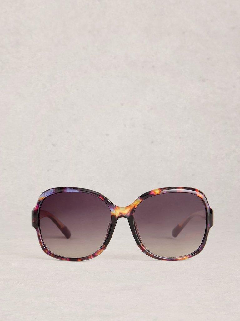 Curve Sunglasses in PURPLE MLT - FLAT BACK