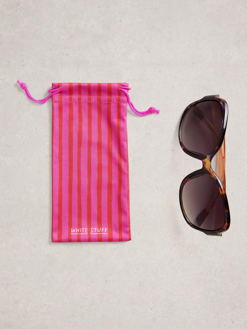 Curve Sunglasses in PURPLE MLT - FLAT FRONT