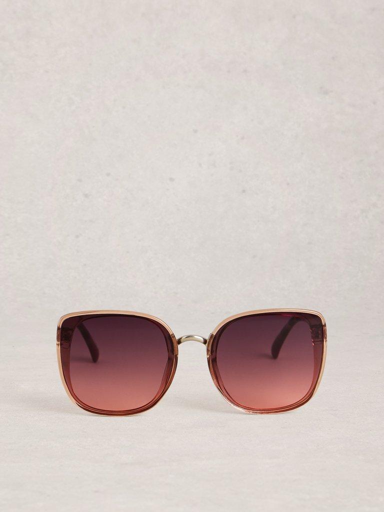 Butterfly Oversized Sunglasses in DUS PURPLE - FLAT BACK