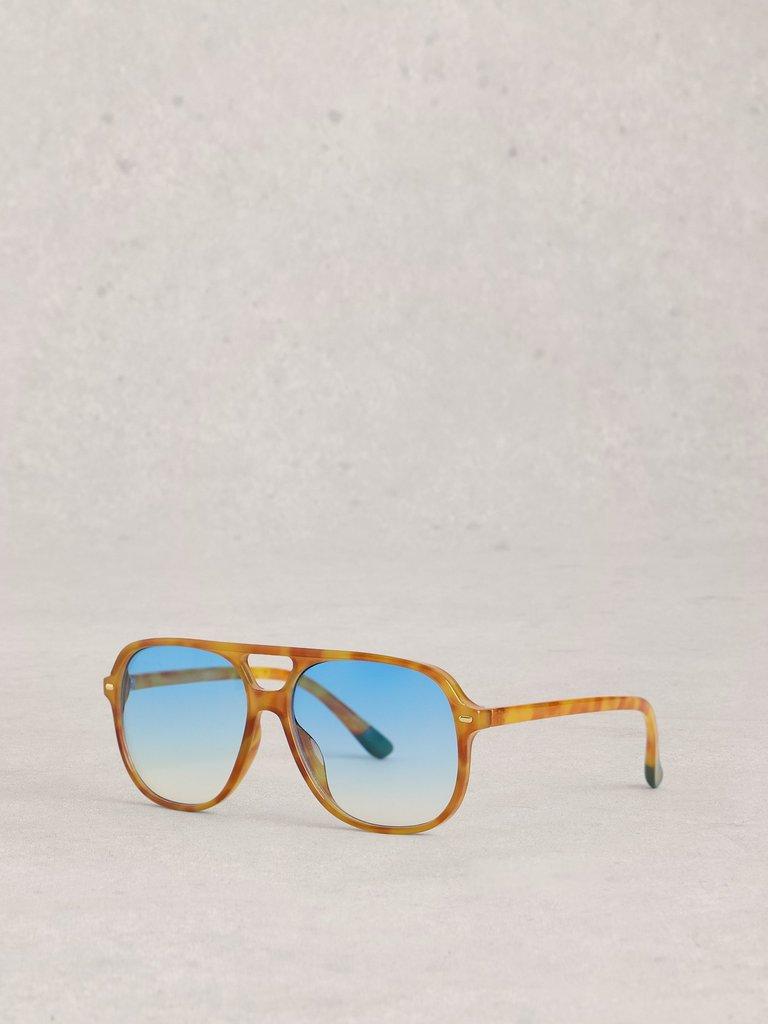 Aviator Print Sunglasses in LIGHT TAN - LIFESTYLE