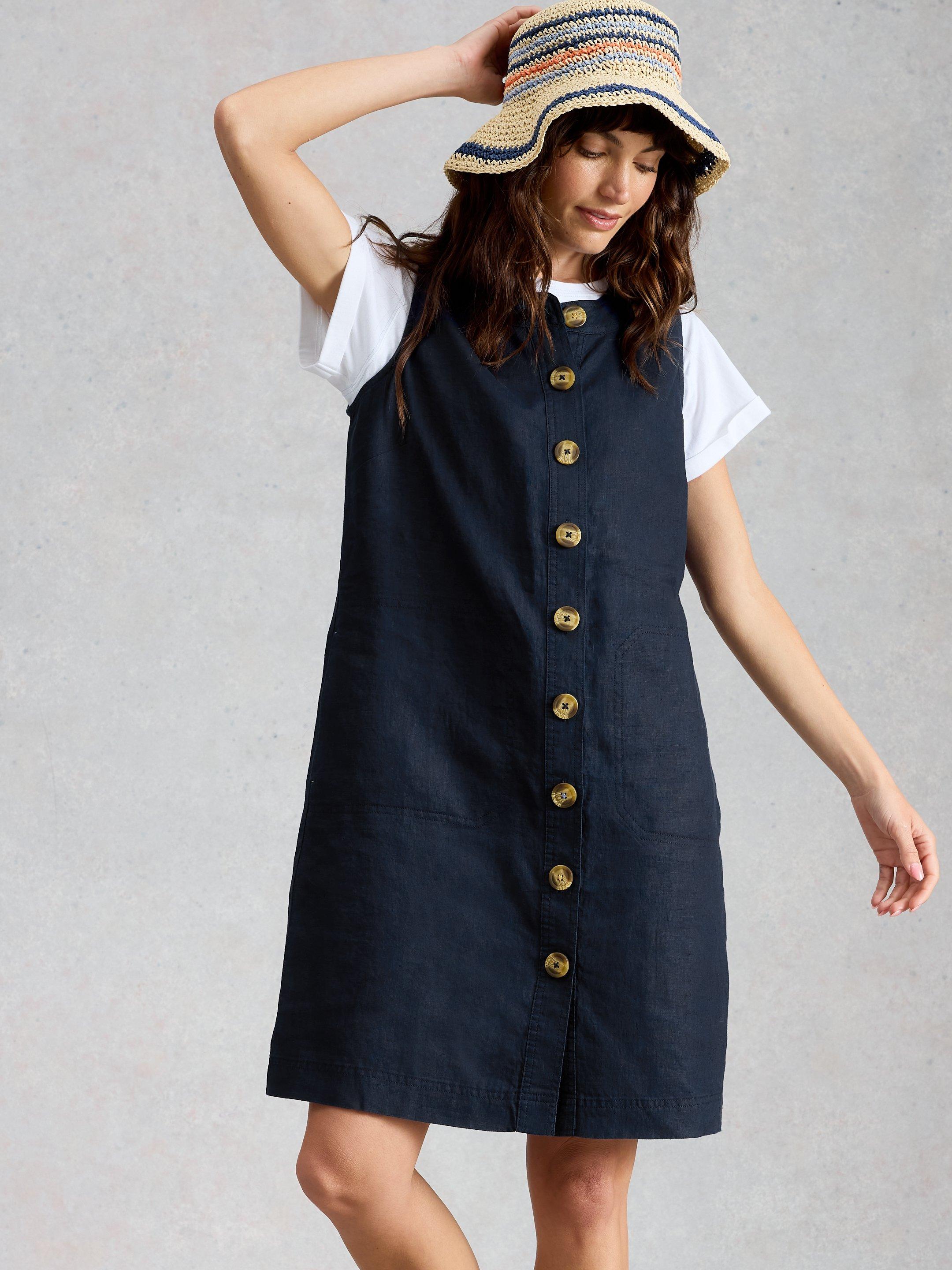 Millie Linen Shift Dress