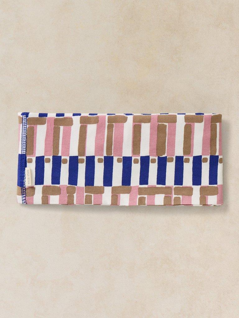 VERSATILE JERSEY ROLL in NAT PR - FLAT FRONT