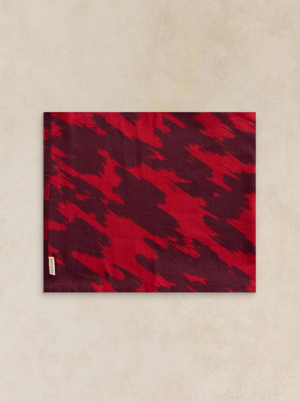 VERSATILE JERSEY ROLL in RED PR - FLAT BACK