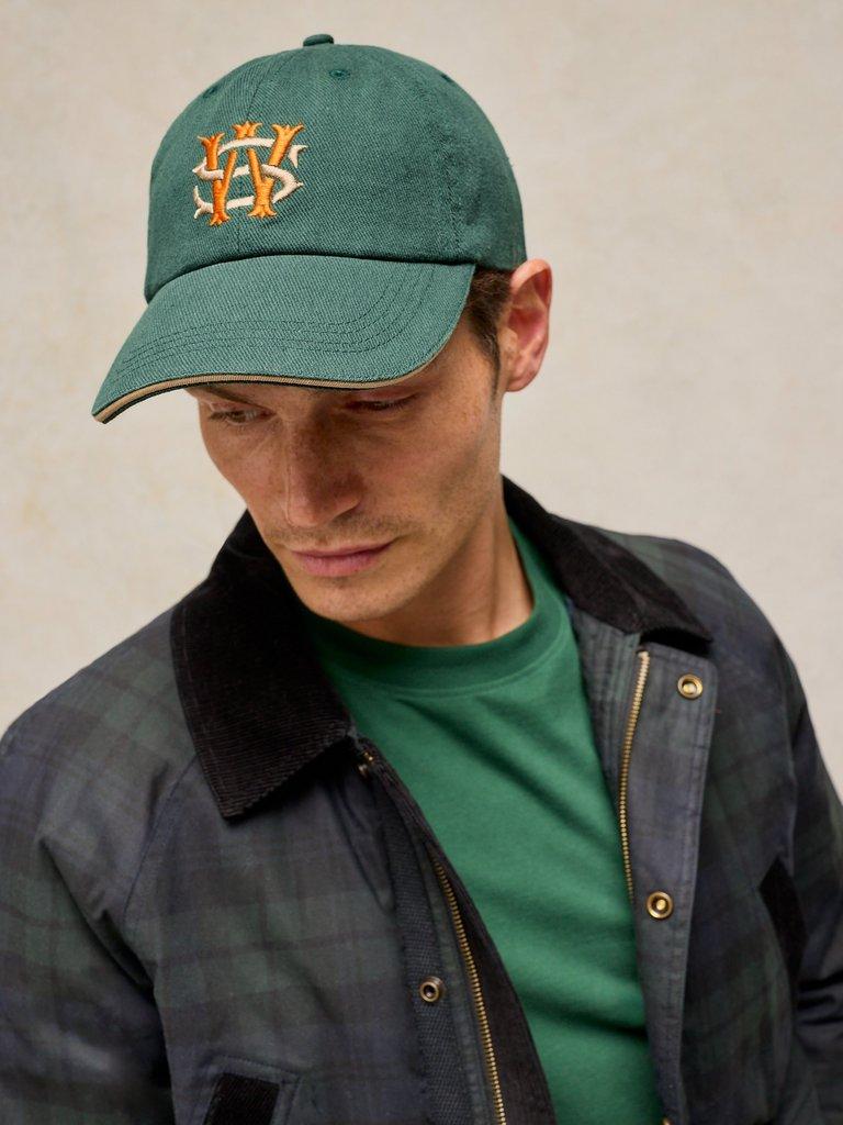 EMBROIDERED CAP in GREEN MLT - LIFESTYLE