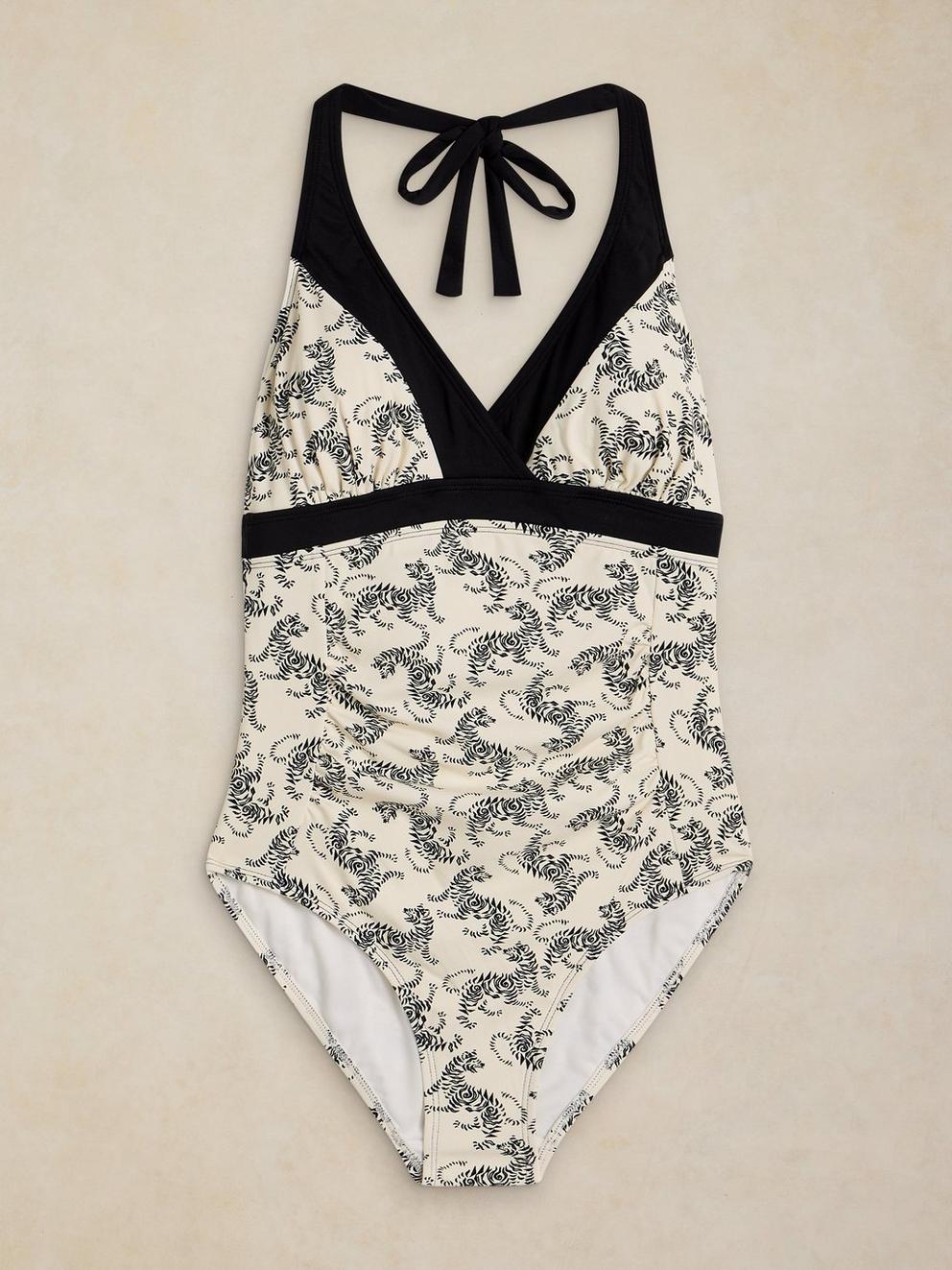 SUNSHINE SWIMSUIT in IVORY PR - FLAT FRONT