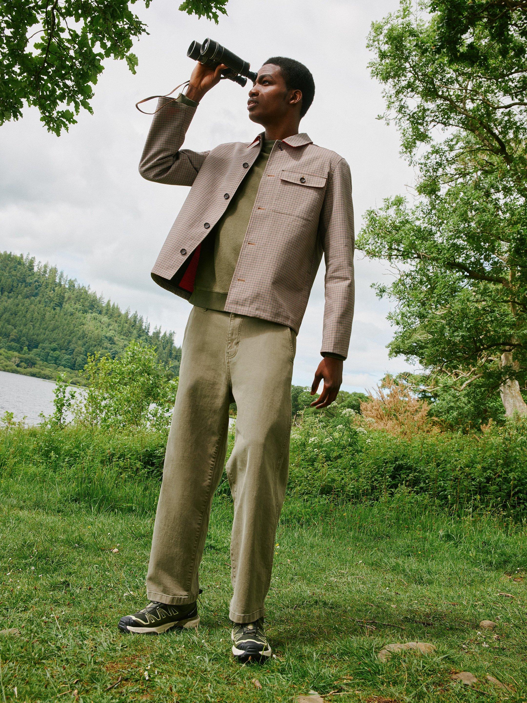 CROYDE GINGHAM COACH JACKET