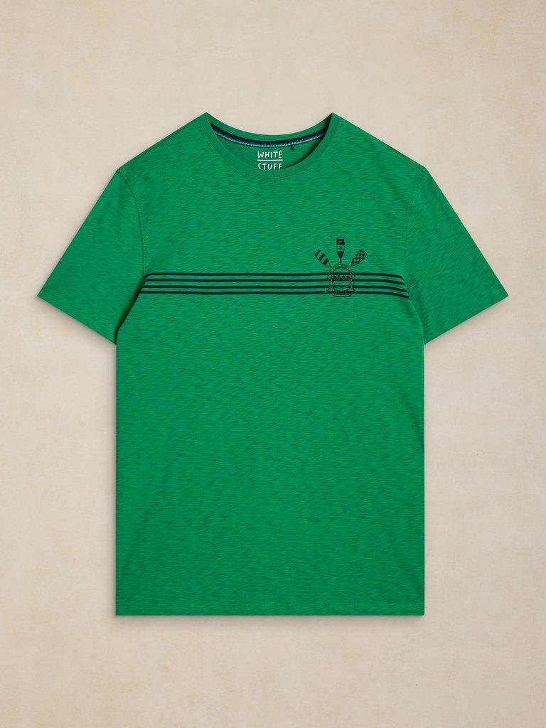 ABERSOCH GRAPHIC TEE in GREEN PR - undefined