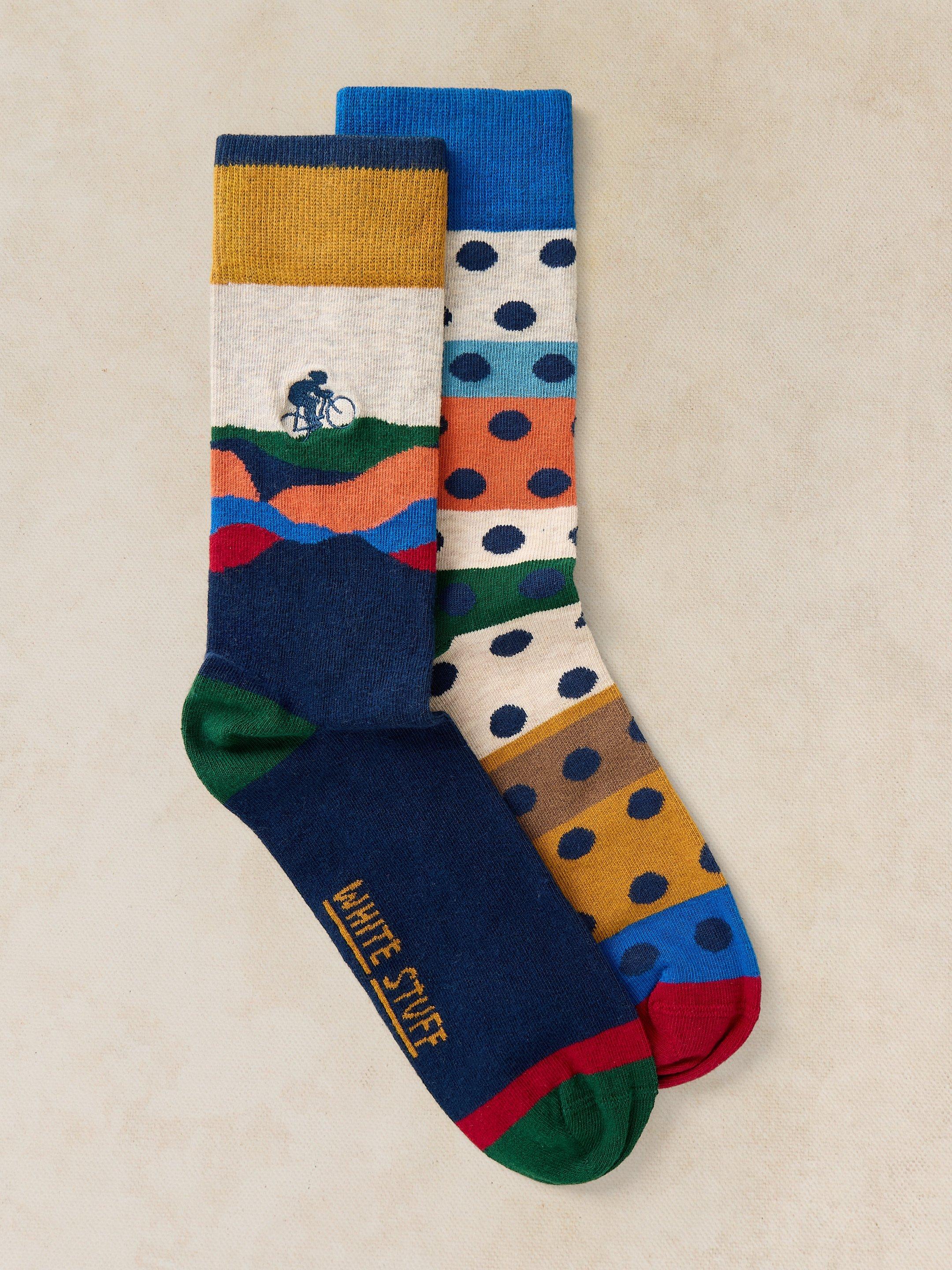 2PK CYCLING ANKLE SOCK