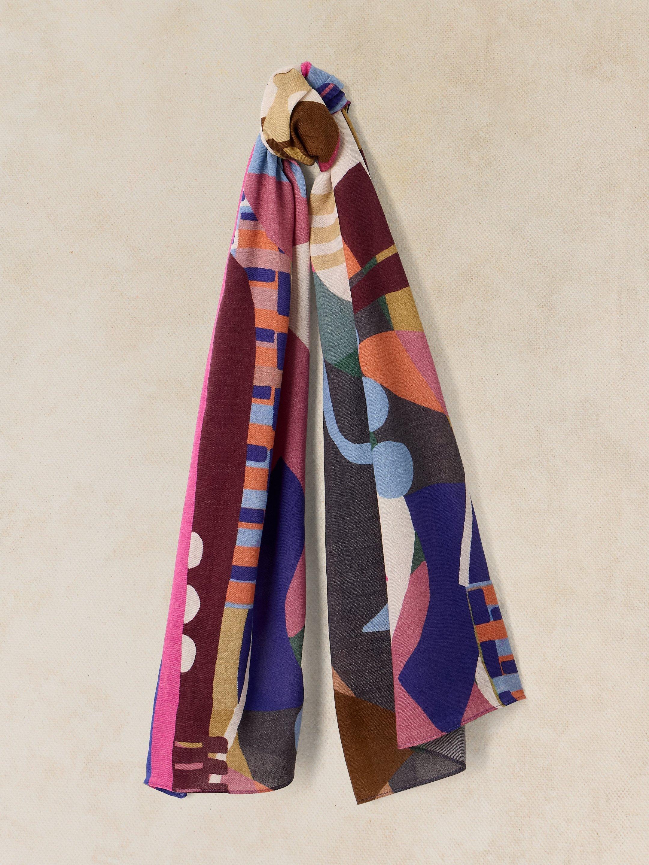 MIA MIDWEIGHT PRINTED SCARF