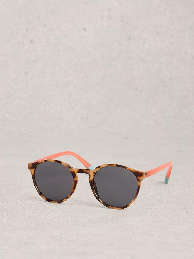 Round Preppy Sunglasses in BROWN MLT - LIFESTYLE