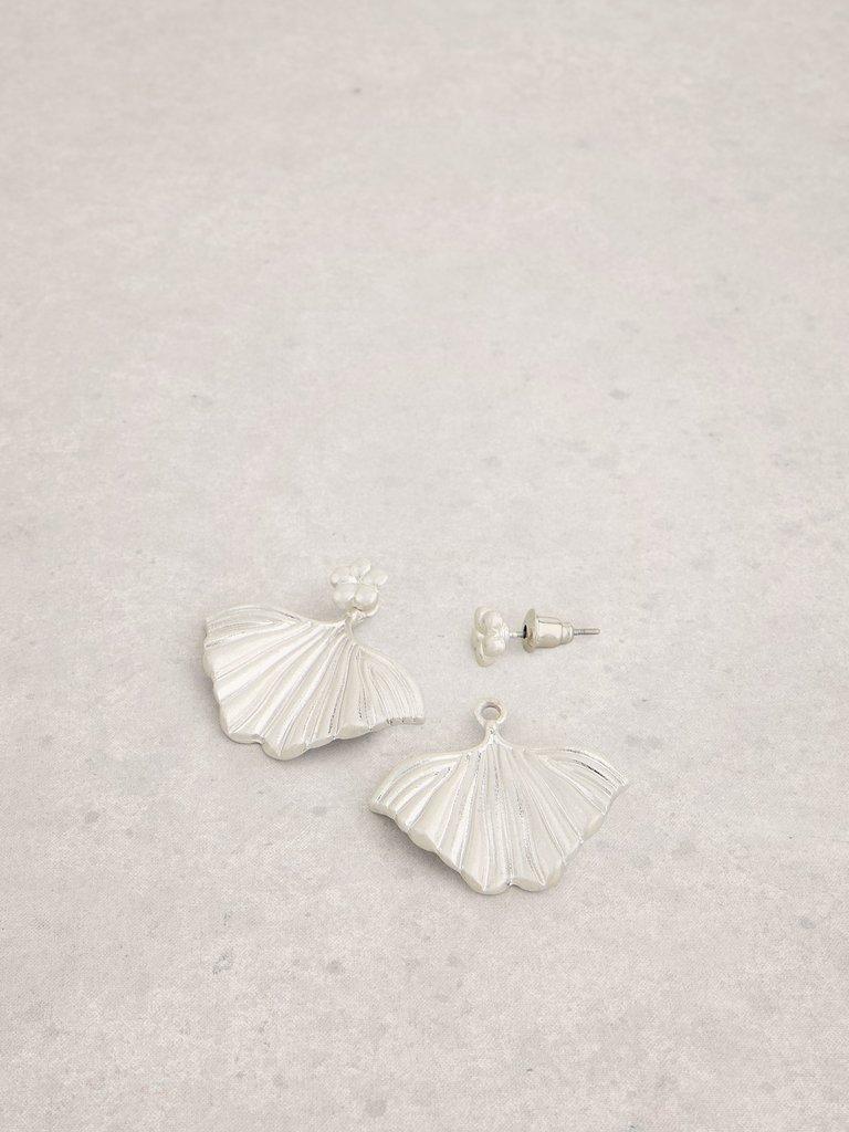 2PK Bella Necklace  Earring in SLV TN MET - FLAT BACK