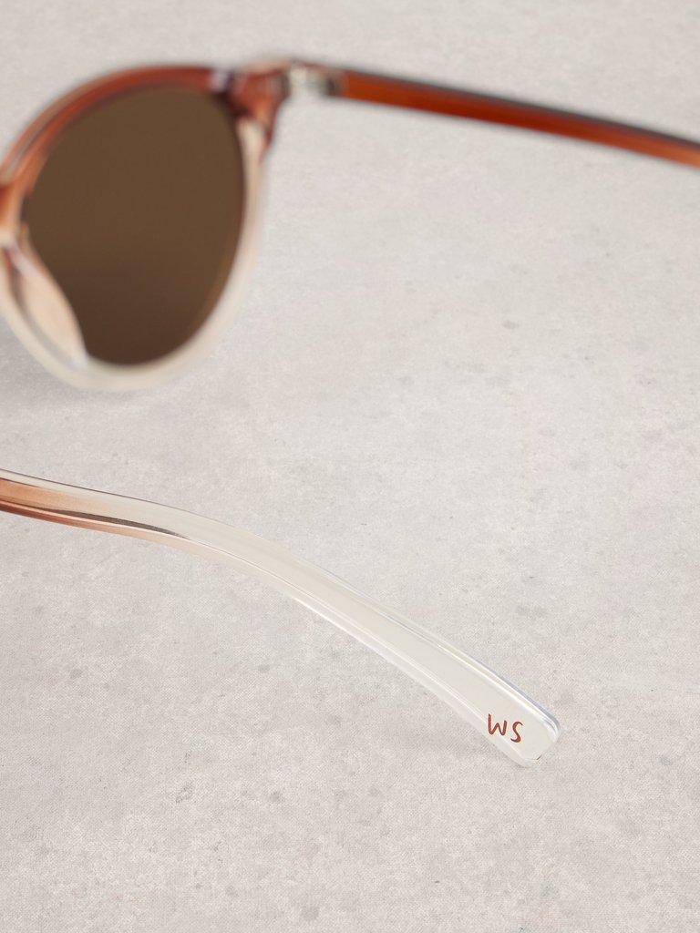 Preppy Light Round Sunglasses in PINK MLT - FLAT DETAIL