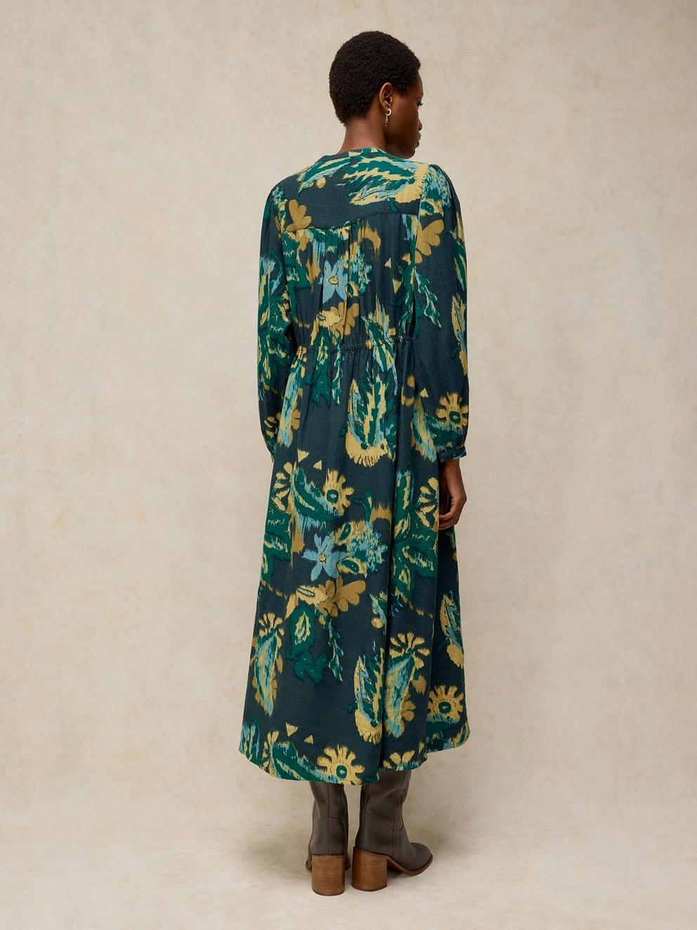 SHOP STOCK LOOK UP in GREEN PR - MODEL BACK