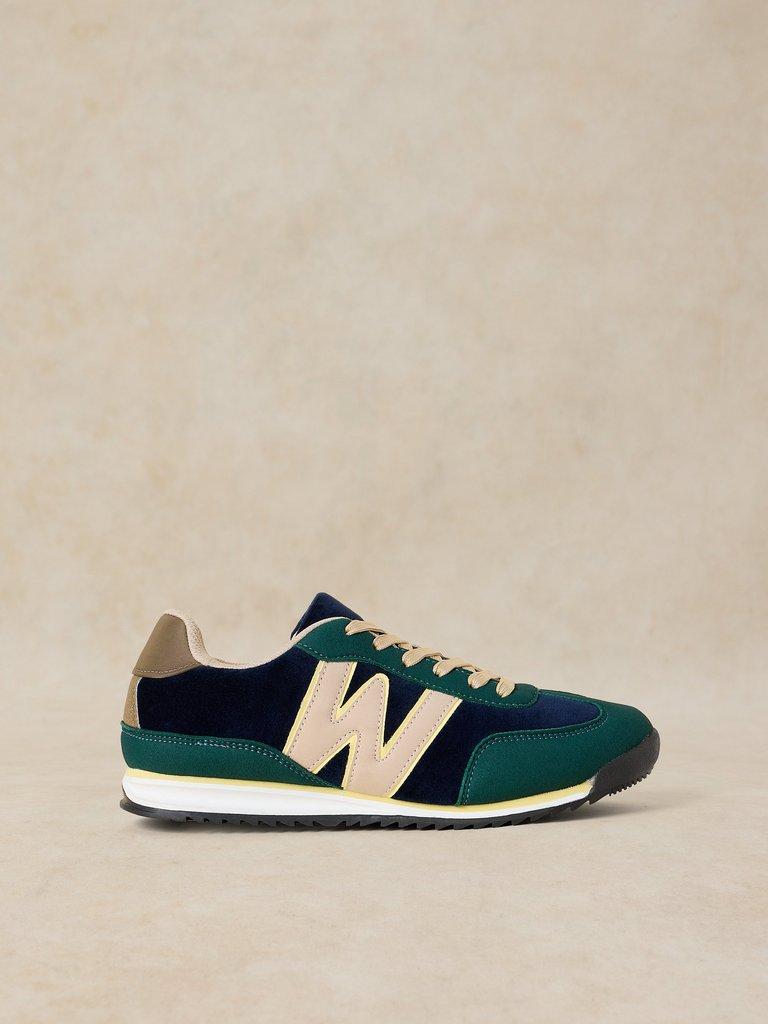 LUCY TRAINER in BLUE MLT - LIFESTYLE