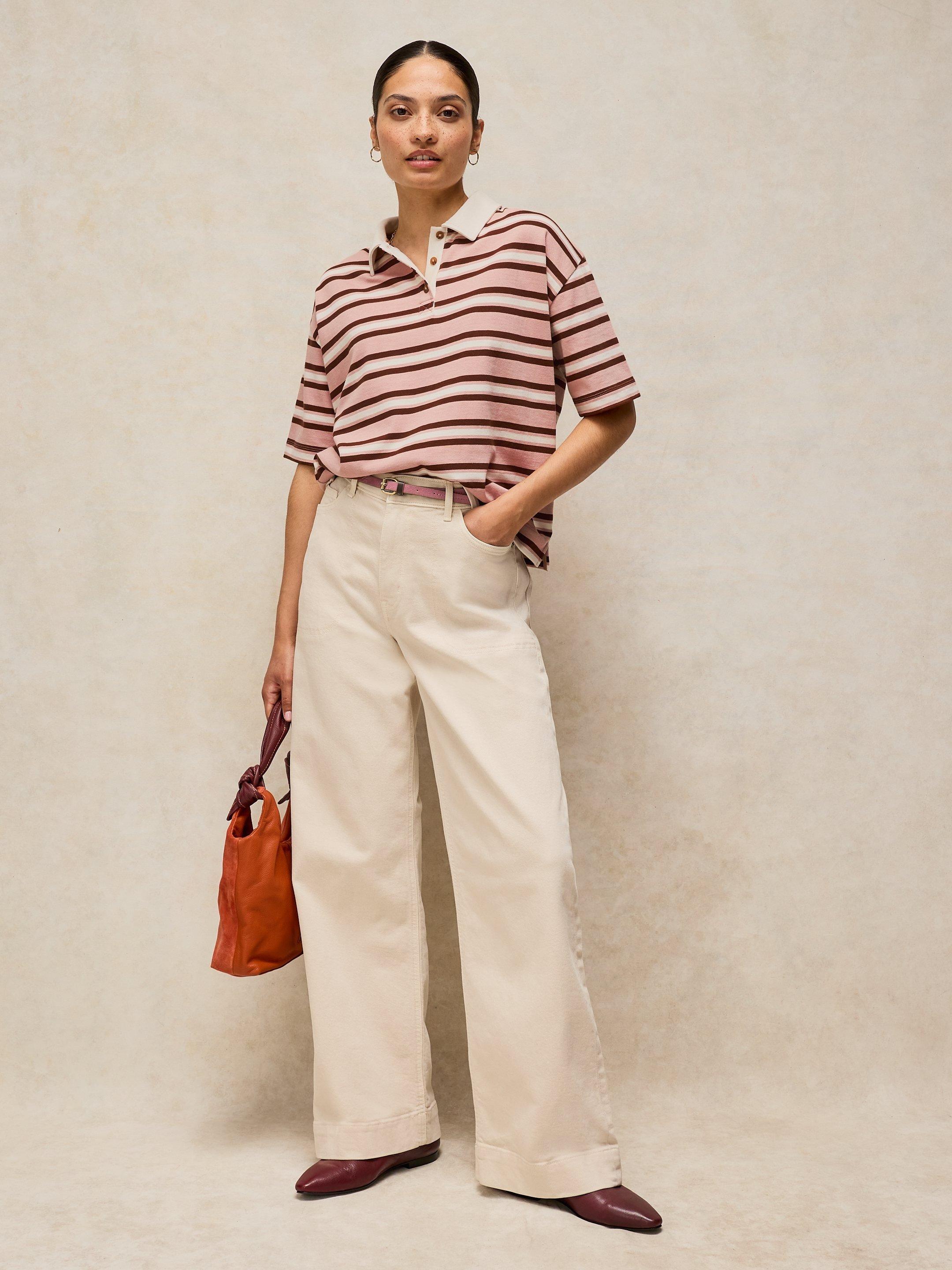 RUBY RUGBY STRIPE TOP