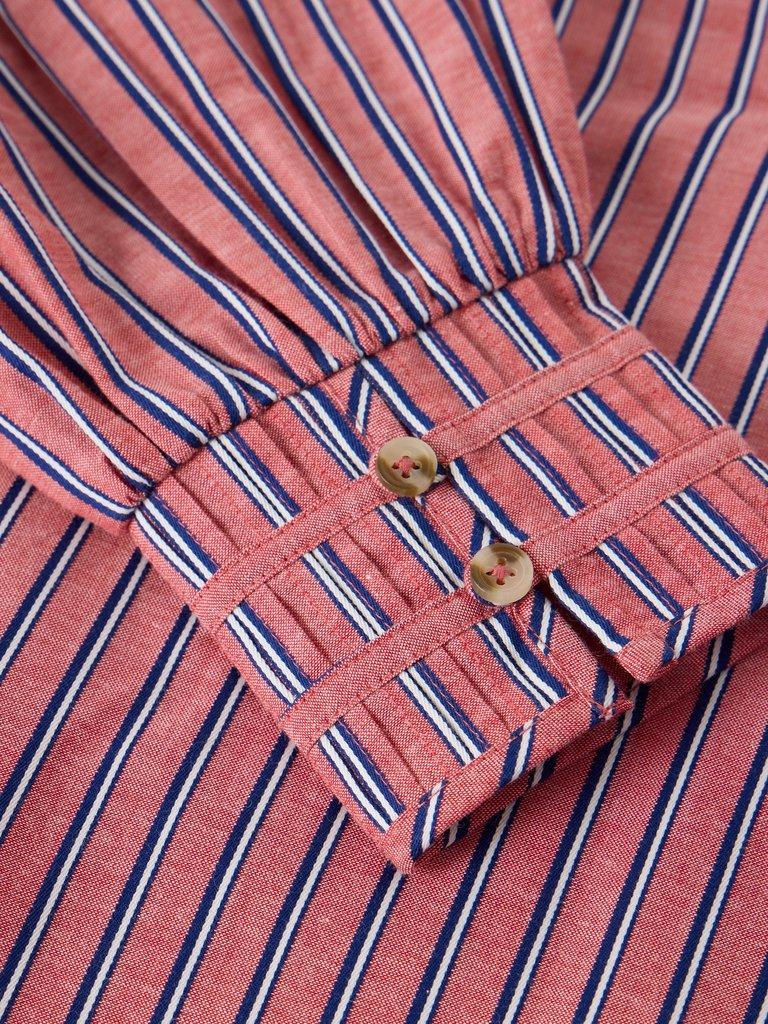 RAYA POP OVER SHIRT in PINK MLT - FLAT DETAIL