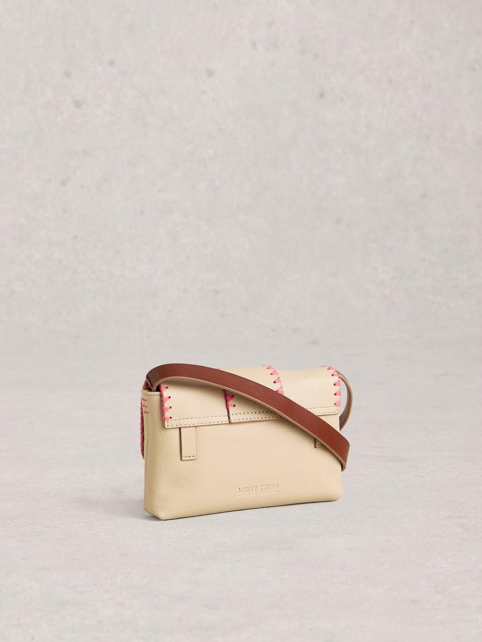 Mini Tabby Landscape Bag in IVORY MLT - FLAT BACK