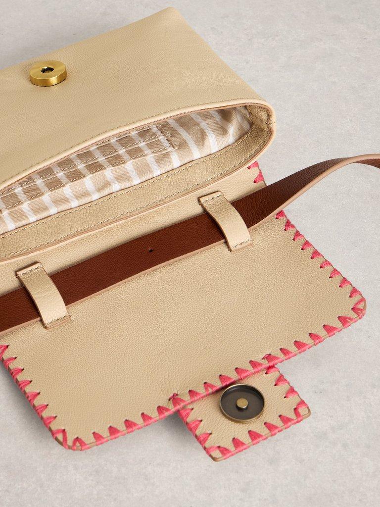 Mini Tabby Landscape Bag in IVORY MLT - FLAT DETAIL