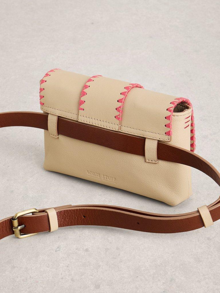 Mini Tabby Landscape Bag in IVORY MLT - MODEL DETAIL