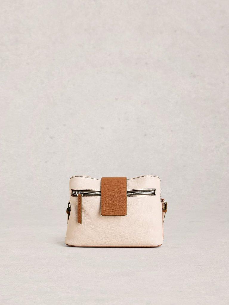 Tabby Crossbody Leather in IVORY MLT - FLAT FRONT